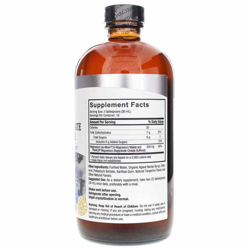 Liquid Magnesium Malate and Glycinate, Natures Answer