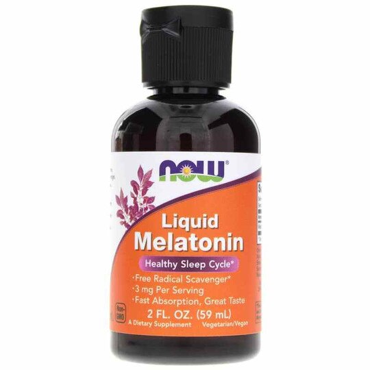 Liquid Melatonin, 2 Oz, NOW