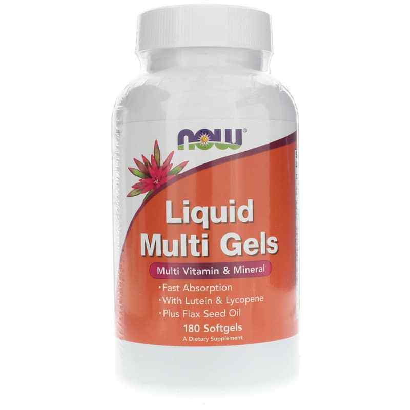 Liquid Multi Gels, NOW Foods