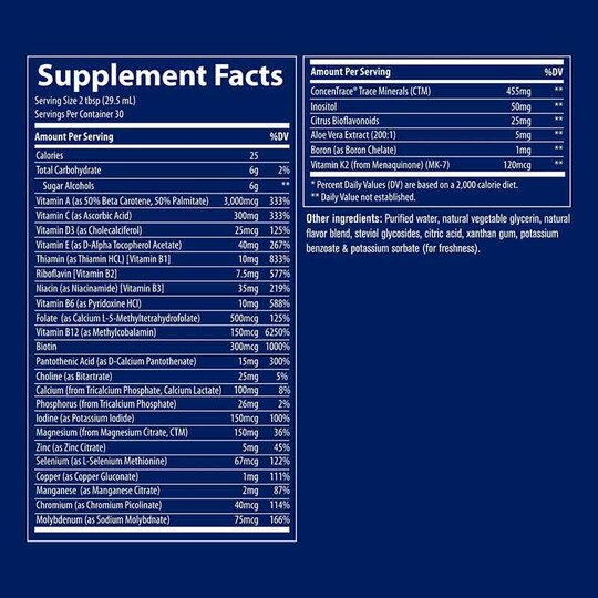 Liquid Multi Vitamin-Mineral, TMR