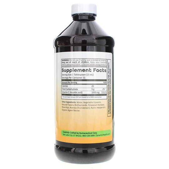 Liquid Vitamin C Citrus Flavor, 16 Oz, DYH