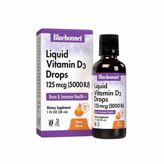 Liquid Vitamin D3 Drops 5000 IU, 1 Oz, BB