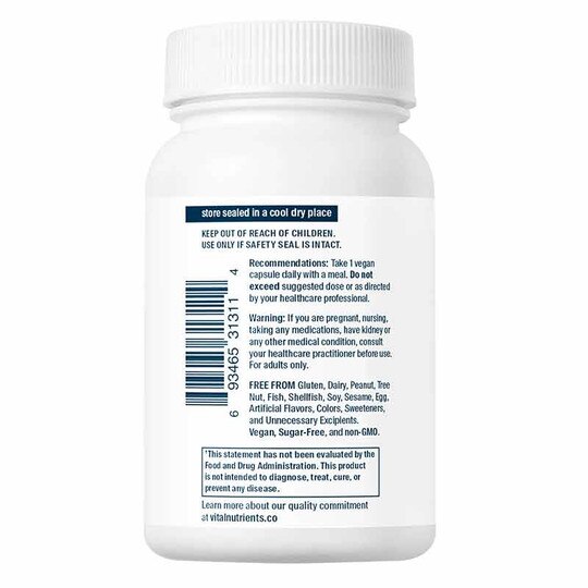 Lithium (orotate) 5 Mg, 90 Veg Capsules, VTN