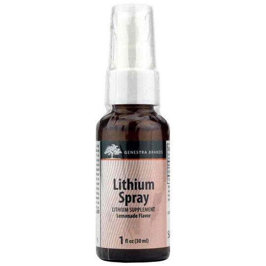 Lithium Spray Lemonade Flavor, Genestra