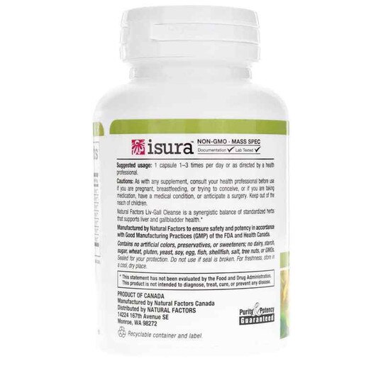Liv-Gall Cleanse, 90 Capsules, NF