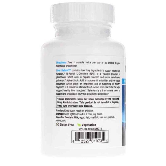 Liver Defend, 60 Veg Capsules, NUM
