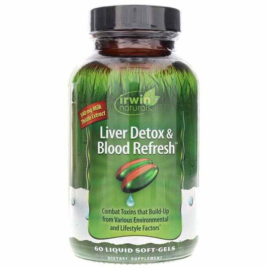 Liver Detox & Blood Refresh, Irwin Naturals