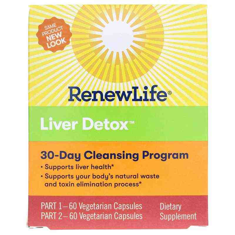 Liver Detox Organ Cleansing Program, Renew Life