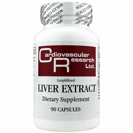 Liver Extract, 90 Capsules, CR