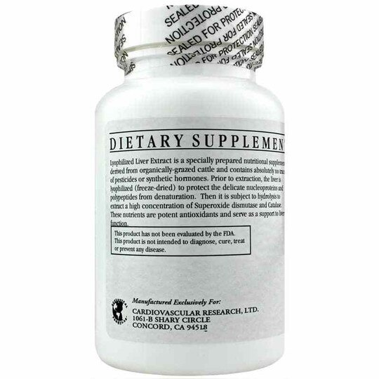 Liver Extract, 90 Capsules, CR