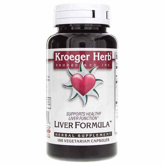 Liver Formula, 100 Veg Capsules, KRH