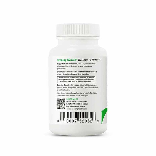 Liver Nutrients, 60 Veg Capsules, SKH