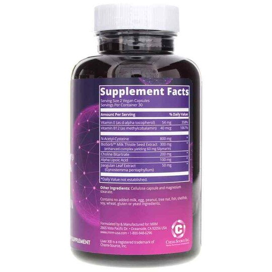 Liver X, 60 Veg Capsules, MRM