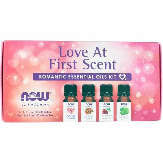 Love At First Scent Essential Oils Kit, 4 Piece(s), NOW