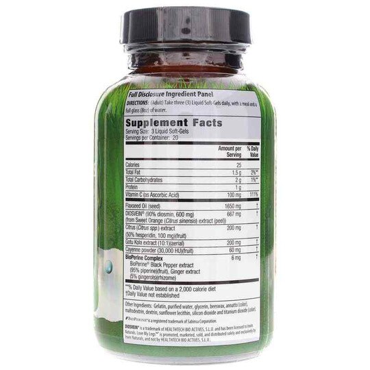 Love My Legs Vein + Circulation, 60 Liquid Softgels, IRN