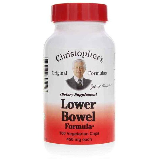 Lower Bowel Formula, 100 Veg Capsules, DRC