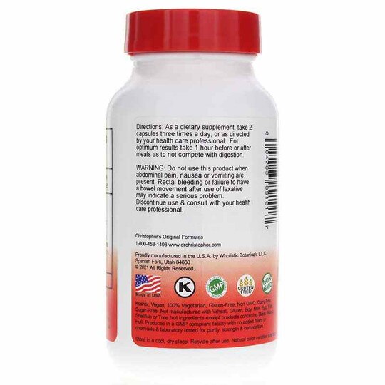 Lower Bowel Formula, 100 Veg Capsules, DRC