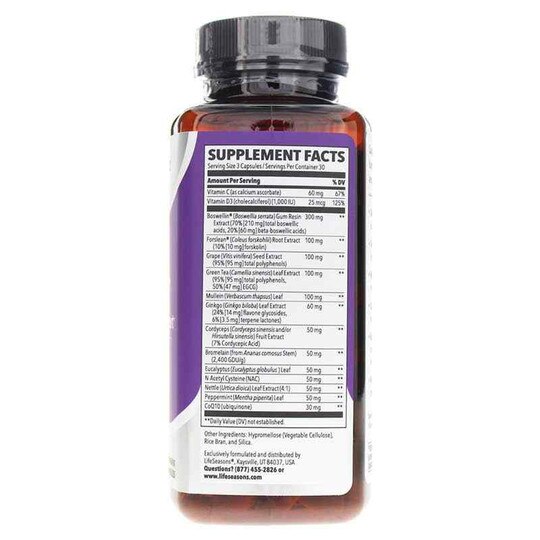 Lung Capaci-T, 90 Veg Capsules, LSE