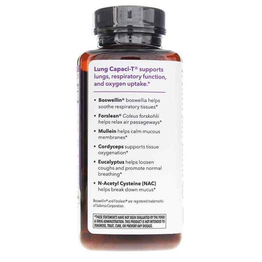 Lung Capaci-T, 90 Veg Capsules, LSE