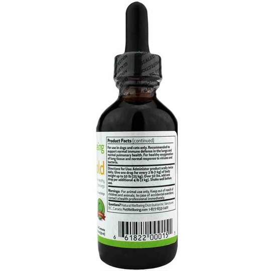 Lung Gold for Dogs & Cats, Pet Wellbeing