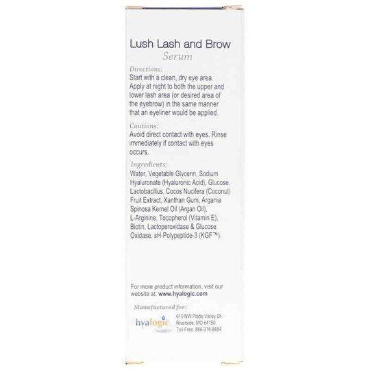 Lush Lash & Brow Serum, .17 Oz, HYG