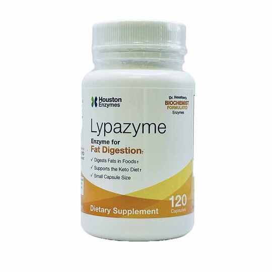 Lypazyme Enzyme for Fat Digestion, 120 Capsules, HSE