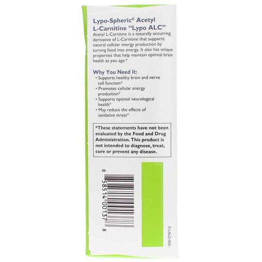 Lypo-Spheric Acetyl L-Carnitine, 30 Packets, LOL