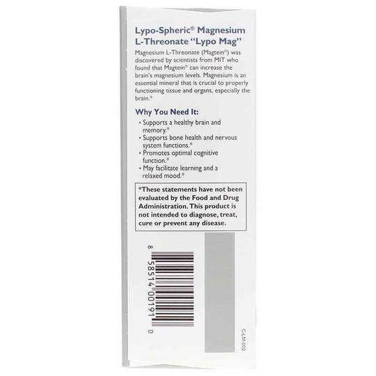 Lypo-Spheric Magnesium, 30 Packets, LOL