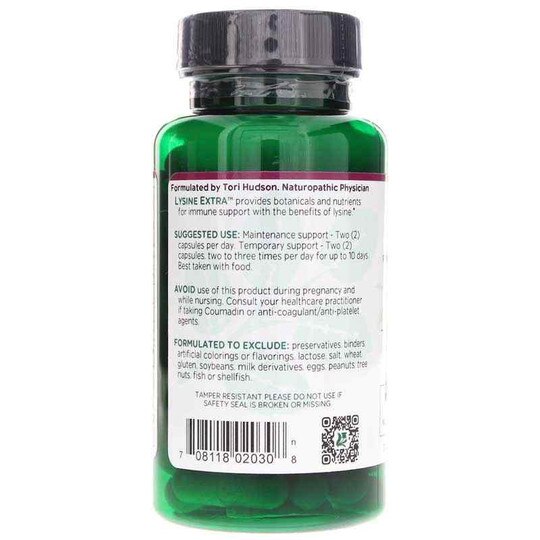 Lysine Extra, 60 Veg Capsules, VTA