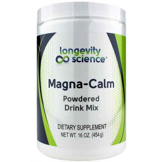 Magna Calm Powdered Drink Mix, Longevity Science