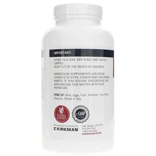 Magnesium Bisglycinate Chelate, 250 Capsules, KRK