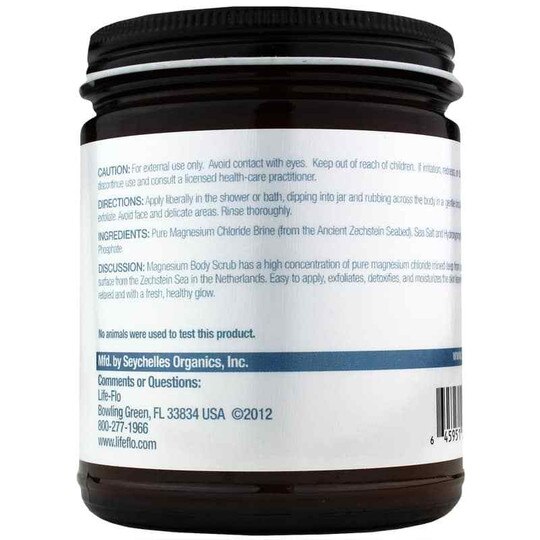 Magnesium Body Scrub, Life Flo