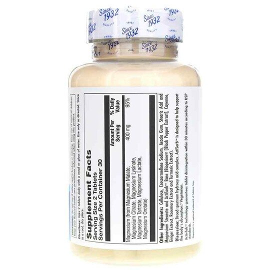 Magnesium Broad Spectrum, 60 Tablets, KAL
