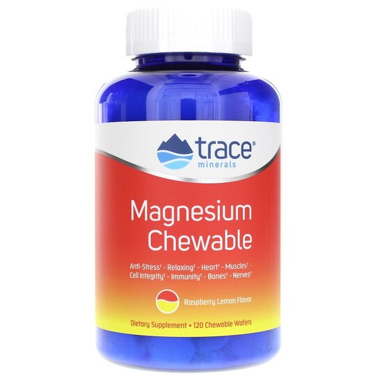 Magnesium Chewable Raspberry Lemon, 120 Chewable Wafers, TMR