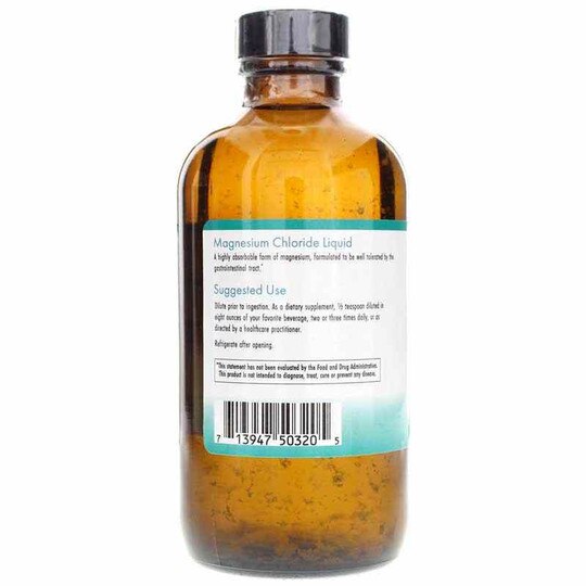 Magnesium Chloride Liquid, 8 Oz, NTC