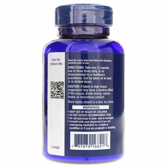 Magnesium Citrate 100 Mg, 100 Veg Capsules, LFE
