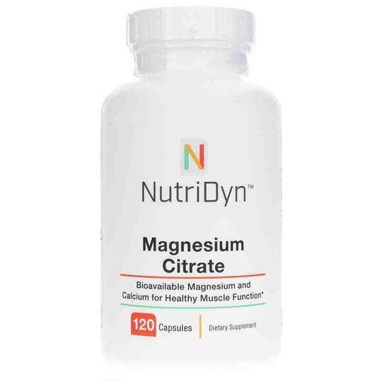 Magnesium Citrate, 120 Capsules, ND