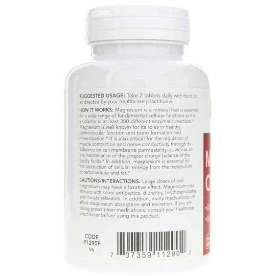 Magnesium Citrate, 100 Tablets, PFLB