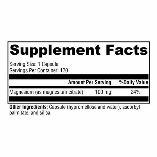 Magnesium Citrate, Xymogen