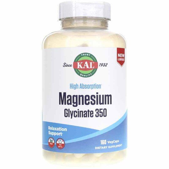 Magnesium Glycinate 350, Kal