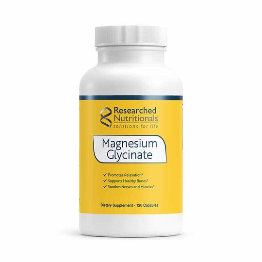 Magnesium Glycinate, 120 Capsules, RSN