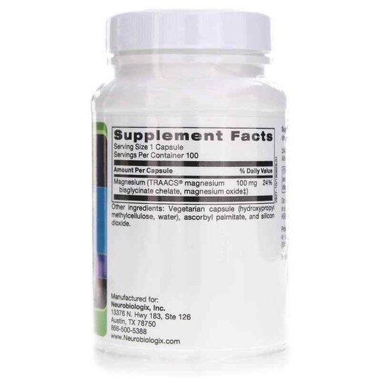 Magnesium Glycinate Complex, 100 Capsules, NBX