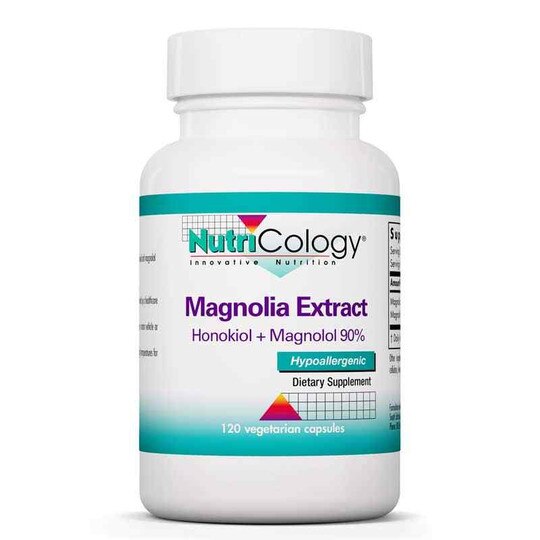 Magnolia Extract, 120 Veg Capsules, NTC