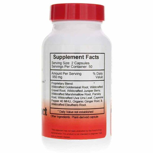 Male Urinary Tract Formula, 100 Veg Capsules, DRC