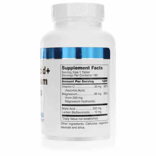 Malic Acid + Magnesium, 180 Tablets, DGL