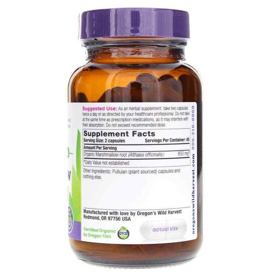 Marshmallow, 90 Vegan Capsules, OWH