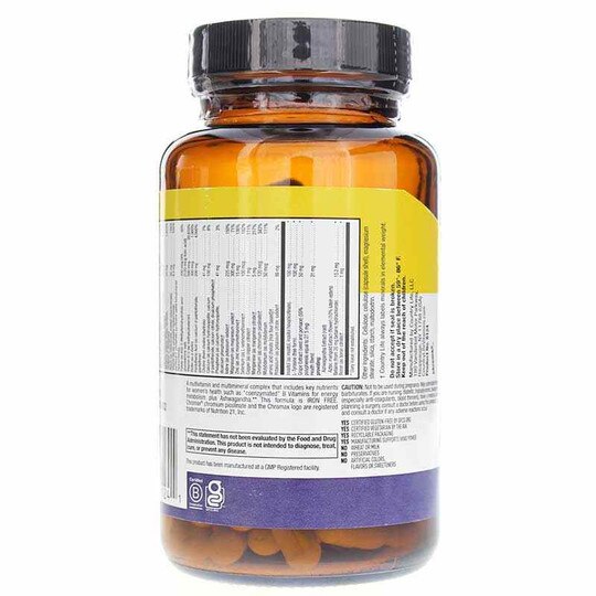 Max For Women Iron Free, 120 Veg Capsules, CTL