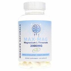 Max-Mag Magnesium L-Threonate 2000 Mg
