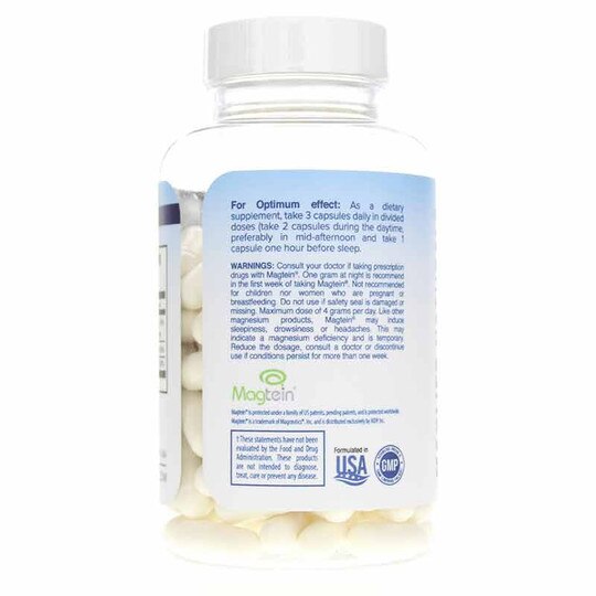 Max-Mag Magnesium L-Threonate 2000 Mg, 105 Capsules, MXN