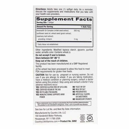 Maxi-Hair Scalp & Rescue, 30 Vegan Softgels, CTL